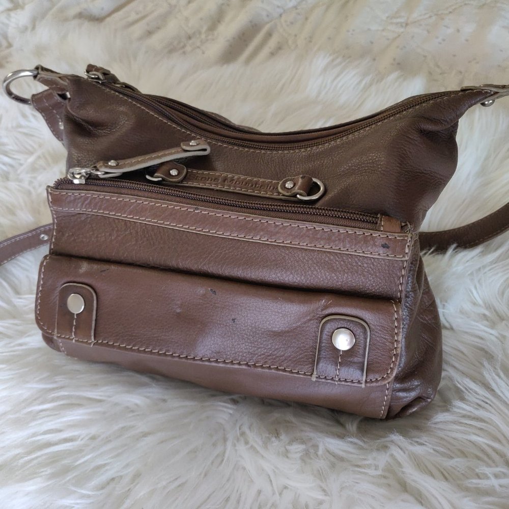 Brown Stone Mountain Shoulder Bag